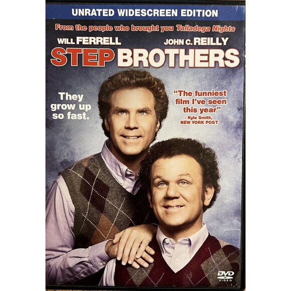 Step Brothers (DVD, 2008) Unrated Single-Disc – Will Ferrell, Reilly, Comedy - Picture 1 of 3
